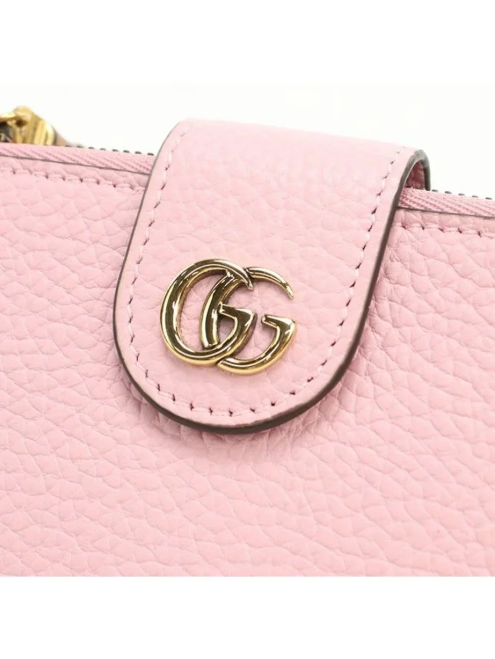 Gucci Bamboo Compact Wallet Double Bifold Leather - Picture 6 of 7